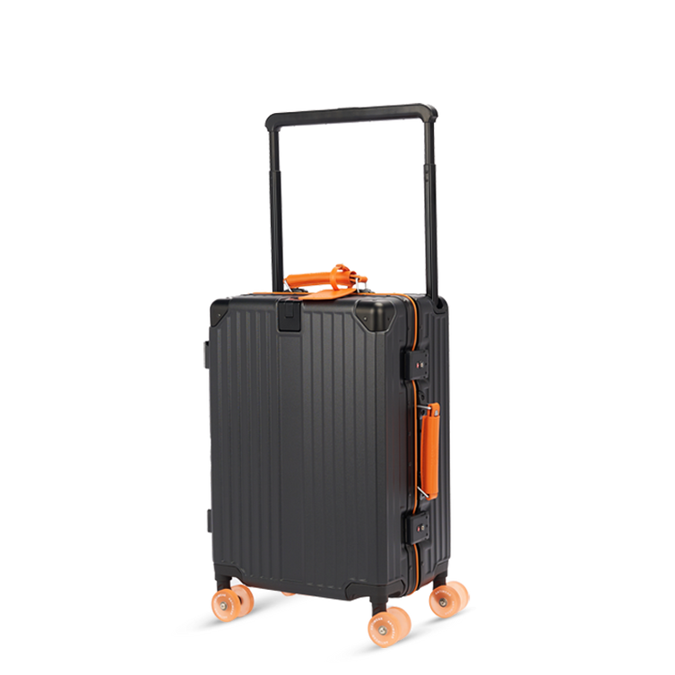 Partez avec élégance ✈️ : Découvrez la valise Belgium-Front-Black 💼