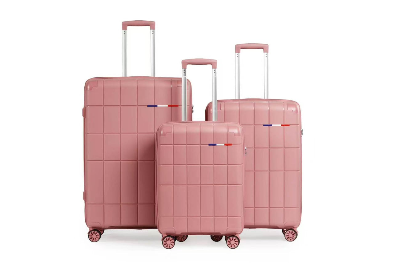 Ensemble de 3 Valises Rigides Premium - Design Moderne