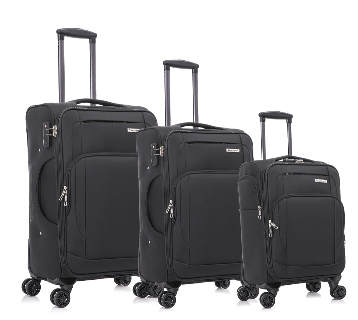 Set de 3 Valises Souples Extensibles – Collection Voyage Famille