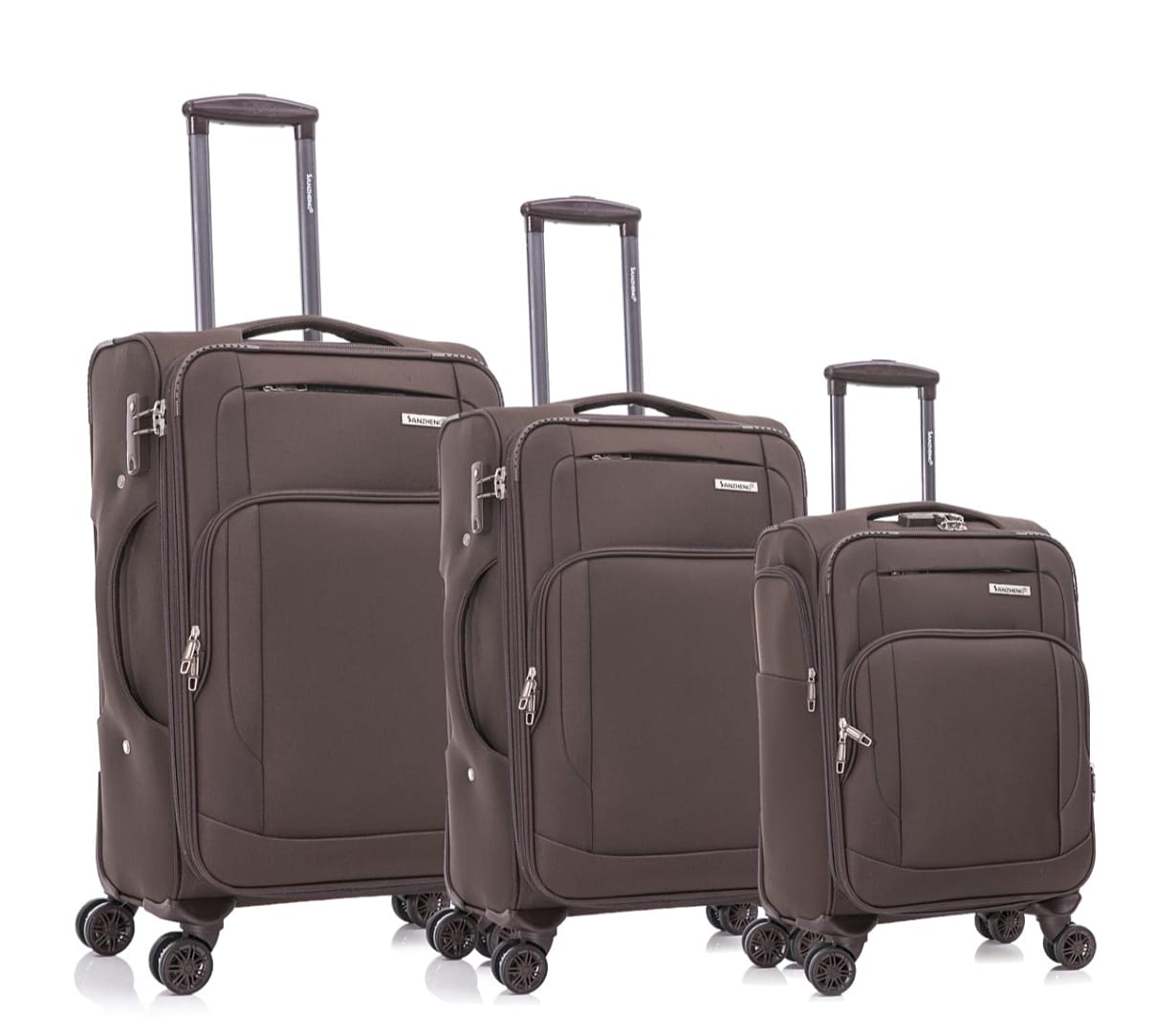 Set de 3 Valises Souples Extensibles – Collection Voyage Famille