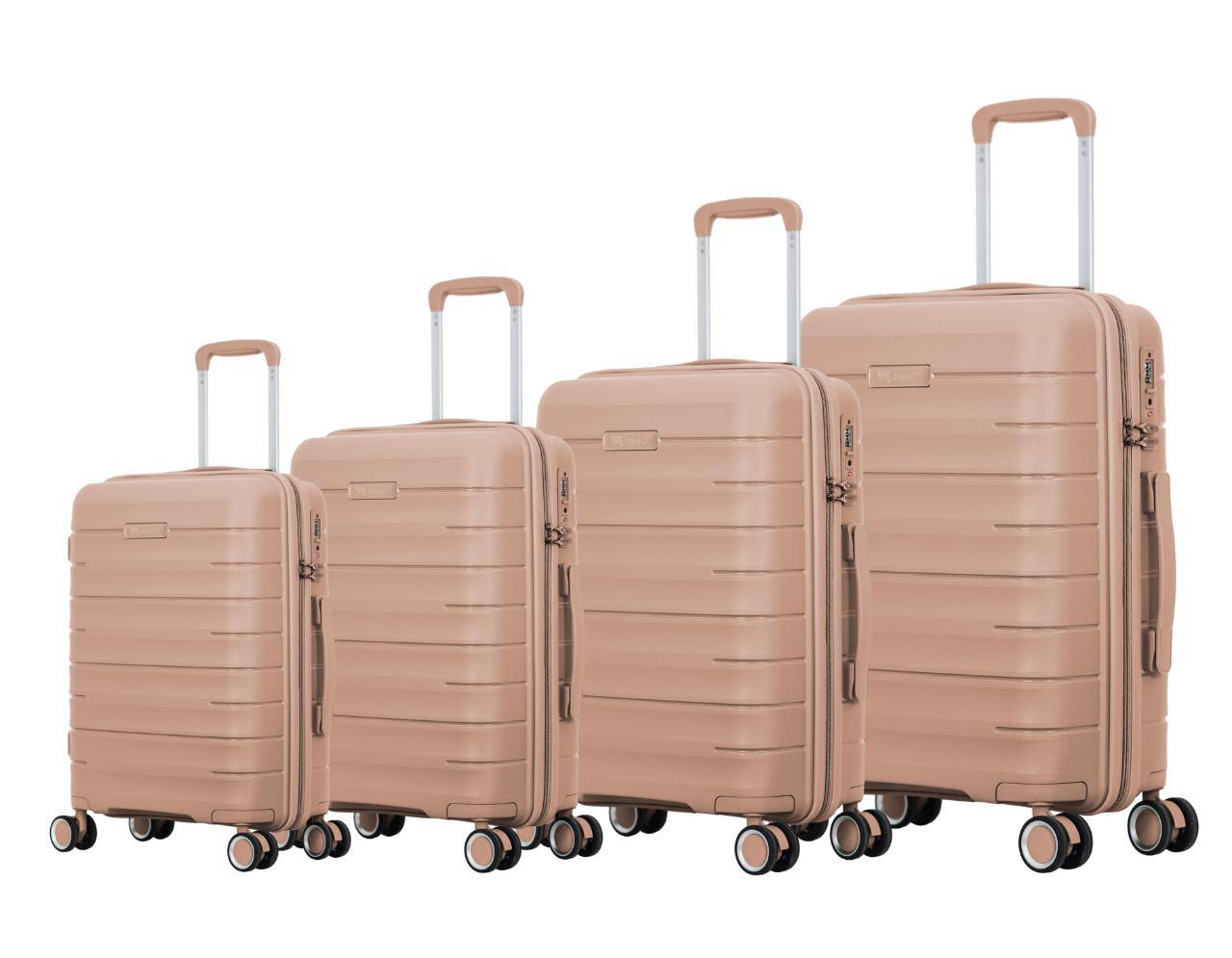 Collection Voyage Premium : Set de 4 Valises Élégantes et Robustes