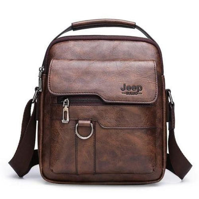 Sacoche Bandoulière Jeep Buluo en Cuir pour Homme – Élégante & Pratique