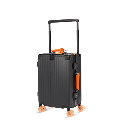 Partez avec élégance ✈️ : Découvrez la valise Belgium-Front-Black 💼