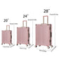 Set de 3 valises luxe Cabine, Moyenne et Grande avec serrure TSA🧳
