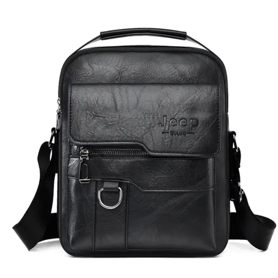Sacoche Bandoulière Jeep Buluo en Cuir pour Homme – Élégante & Pratique