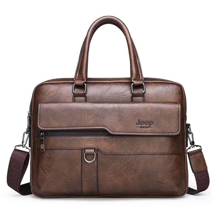 Mallette de Travail Élégante en Cuir PU - Design Jeep Buluo