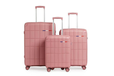 Ensemble de 3 Valises Rigides Premium - Design Moderne