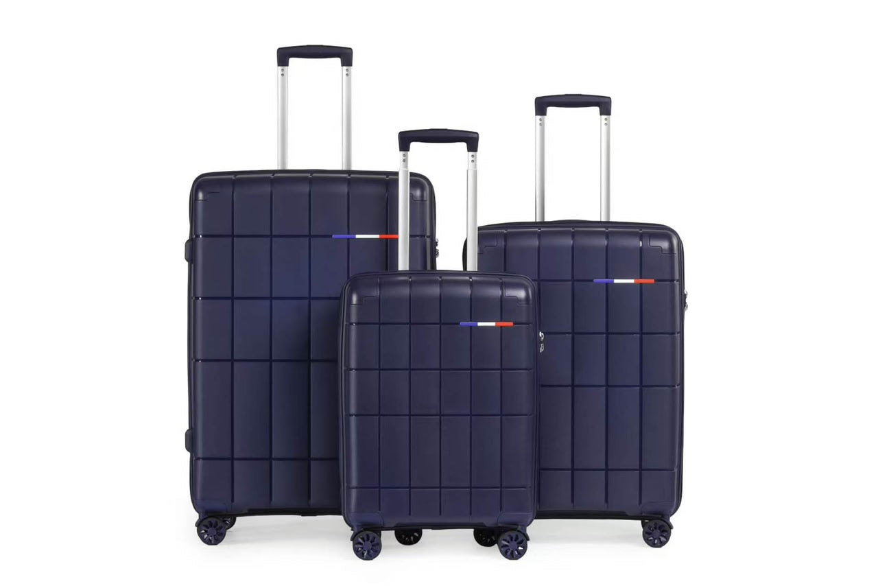 Ensemble de 3 Valises Rigides Premium - Design Moderne