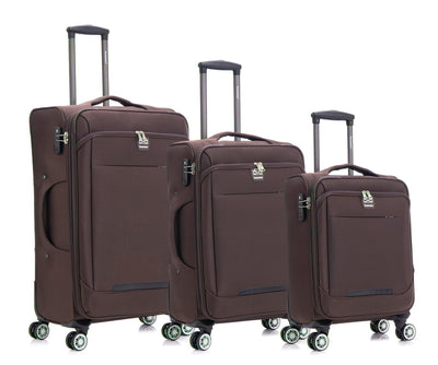 Pack Voyage Premium : Set de 3 Valises en Tissu –🔴✈️