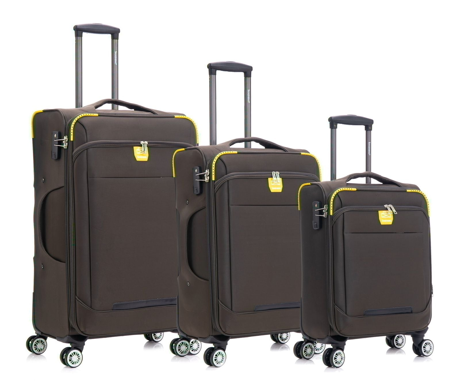 Pack Voyage Premium : Set de 3 Valises en Tissu –🔴✈️