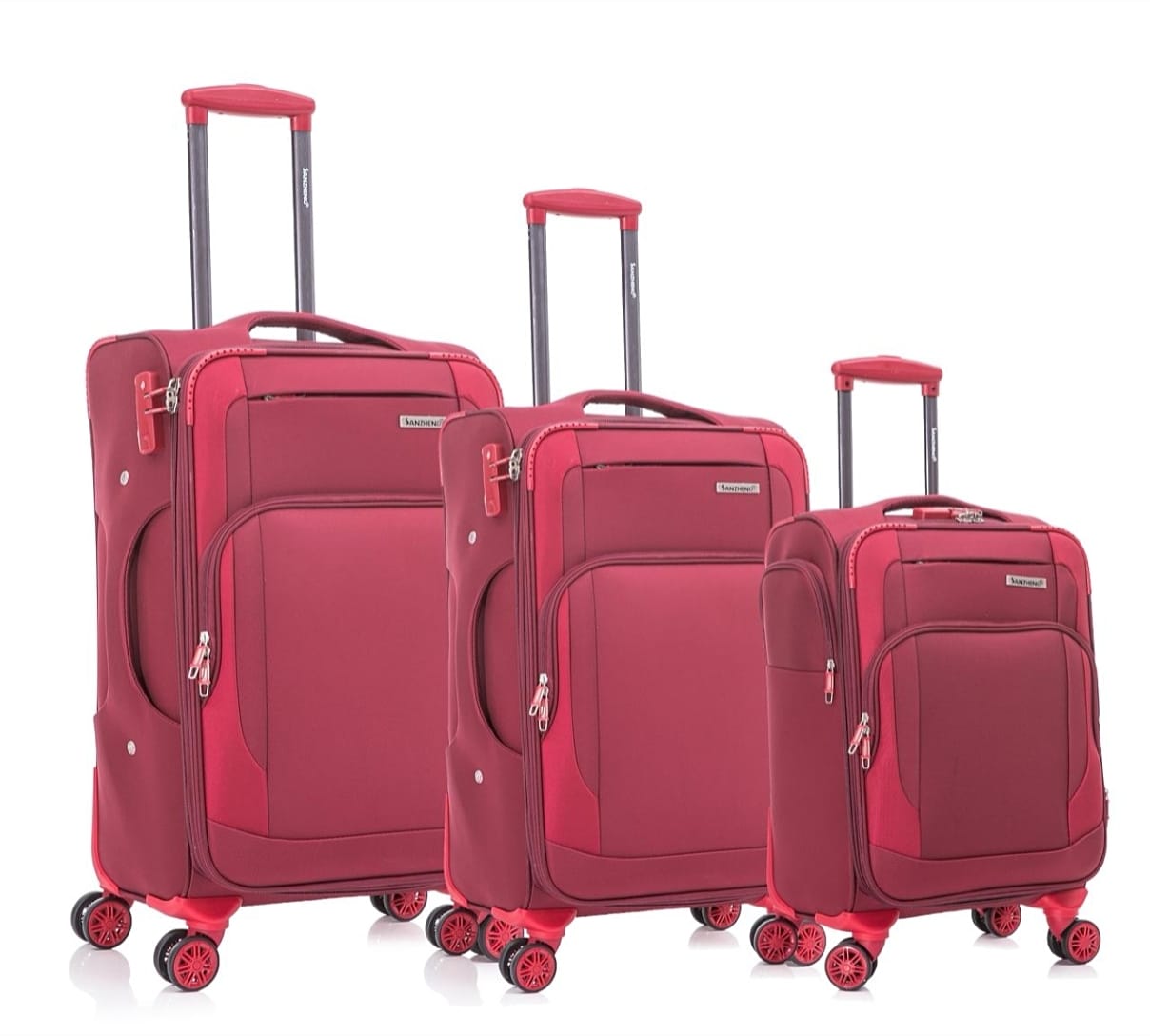 Set de 3 Valises Souples Extensibles – Collection Voyage Famille