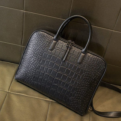 L'Élégance au Quotidien – Sac à Main Business Chic Effet Crocodile