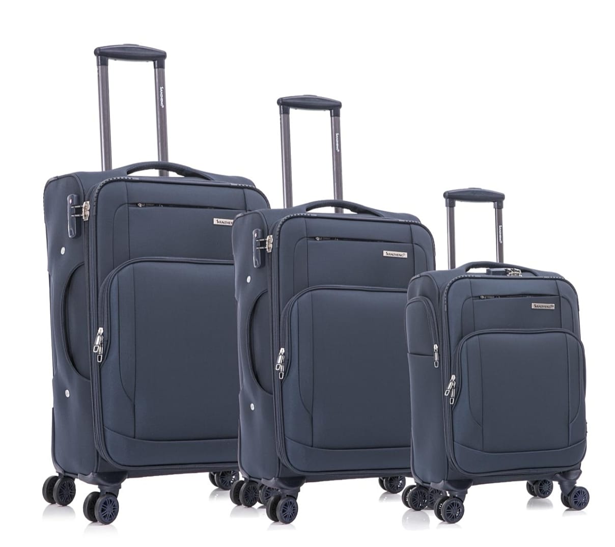 Set de 3 Valises Souples Extensibles – Collection Voyage Famille