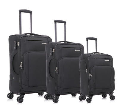 Set de 3 Valises Souples Extensibles – Collection Voyage Famille