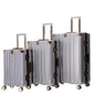 Set de 3 valises luxe Cabine, Moyenne et Grande avec serrure TSA🧳