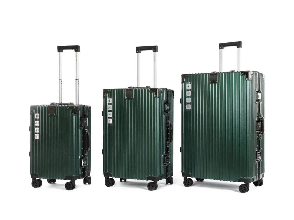 Pack Voyage Élite – Ensemble de Valises en Aluminium au Design Iconique