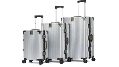 Pack Voyage Élite – Ensemble de Valises en Aluminium au Design Iconique