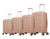 Collection Voyage Premium : Set de 4 Valises Élégantes et Robustes