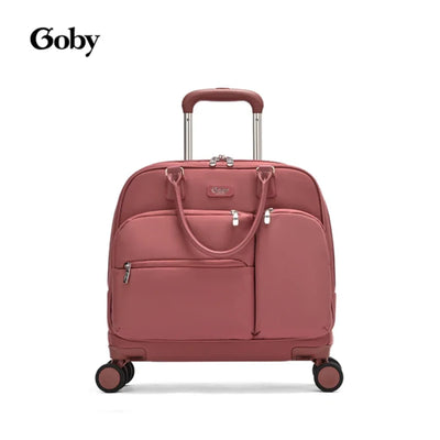 💼 Sac de Voyage Pilot Goby London – Valise Cabine Multi-poches à Roulettes ✈️