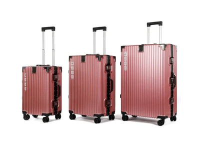 Pack Voyage Élite – Ensemble de Valises en Aluminium au Design Iconique