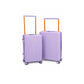 Valises de voyage haut de gamme à roulettes multidirectionnelles.