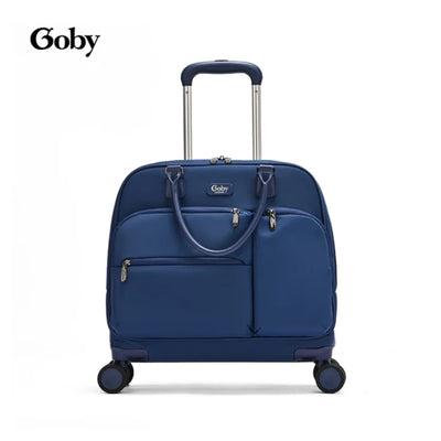 💼 Sac de Voyage Pilot Goby London – Valise Cabine Multi-poches à Roulettes ✈️