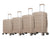 Collection Voyage Premium : Set de 4 Valises Élégantes et Robustes